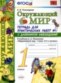 Решебник  тетрадь для практических работ по окружающему миру 1 класс Е.М. Тихомирова  ФГОС